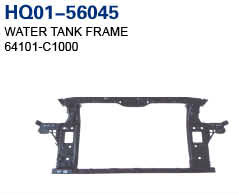 Sonata 2014 Radiator Support, Water Tank Frame, Panel (64101-C1000)