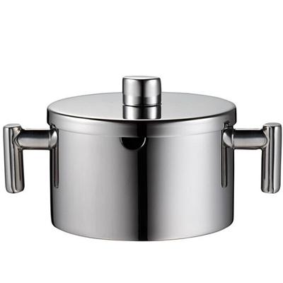 0.18 L Stainless Steel Sugar Bowl With Twin Hollow Handle