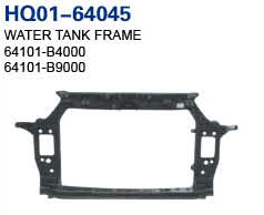 I10 2014 Radiator Support, Water Tank Frame, Panel (64101-B4000, 64101-B9000)