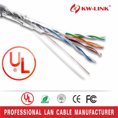 Cat5e Outdoor LAN Cable, BC/CCA SFTP Double Braiding Network Cable