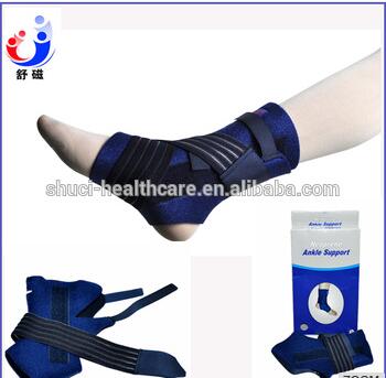 Adjustable neoprene waterproof ankle brace ankle splint support