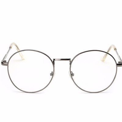 Unisex Retro Glasses Frame Women Metal Round Full GlassesFrames Male Female Grade Eyeglasses Frame Retro Round Spectacle Frames