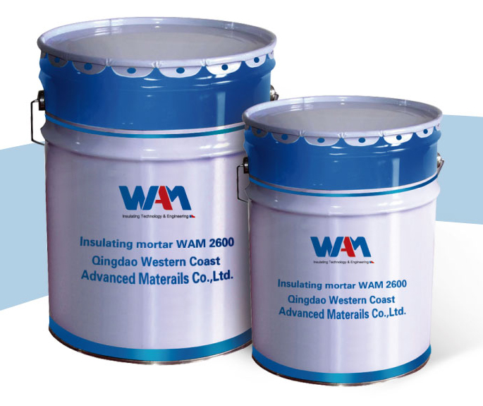 High alumina refractory insulating mortar WAM 2300 WAM 2600 WAM 2800 WAM 3000