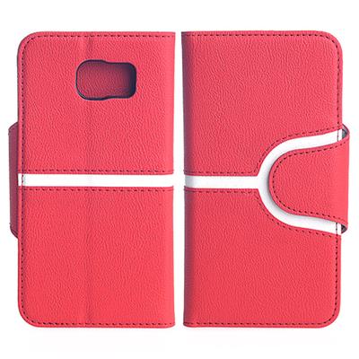 PU Leather Stand Smart Case Cover For Samsung Galaxy S6