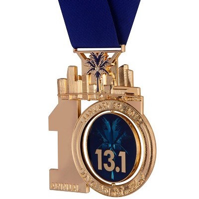 Revolving Marathon Medal