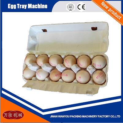 1000pcs/hour Paper Pulp Molding Egg Tray/Quail Tray Making Machine with Aluminum Molds For Sale