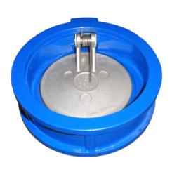 DN40-DN400 cast iron wafer type single disc swing check valve