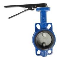 DIN3202-1999 K1 cast iron wafer type and lug type butterfly valve for water oil etc