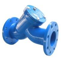 DIN2501 PN10 cast iron flange type and threaded type Y-strainer