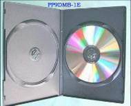 Кейс CD двойной полипропилен. 9MM Чёрный