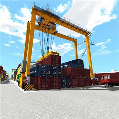 Supply Port RTG Crane, Rmg Containe Cranerubber Tyred Container Gantry Crane, STS Crane And Grain Handling Crane And System