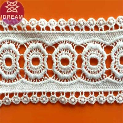 Fashion Style 100% Cotton Crochet Cotton Lace Trim For Garment