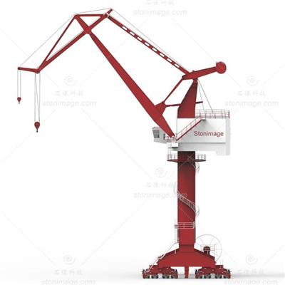 40t/65t Cargo Loader And Unloader, Contrainer Gantry Crane, Portal Jib Crane With Container Spreader For Port Material Handling.