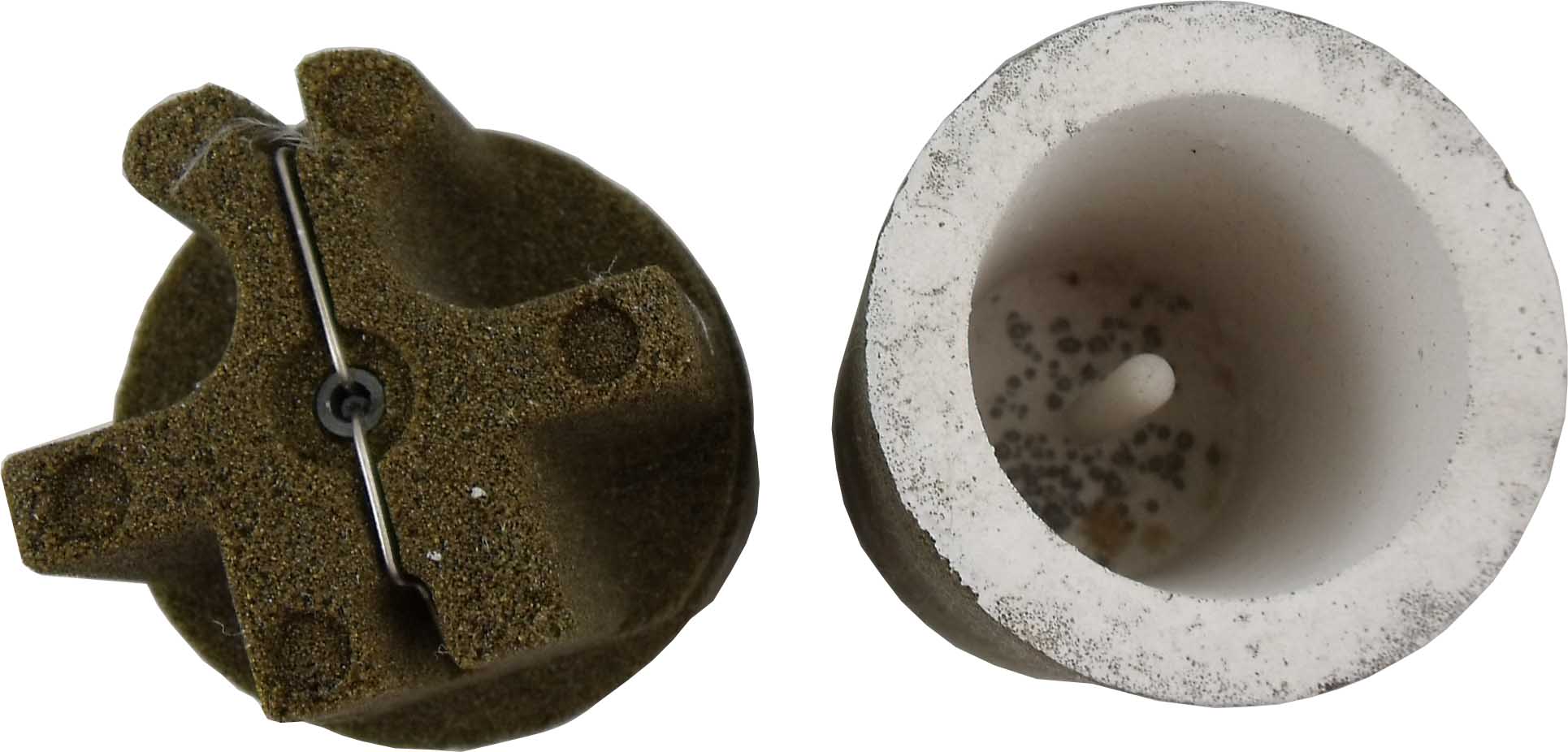 thermal analysis carbon cup for iron casting analysis