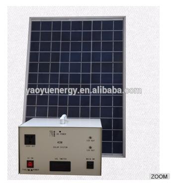 Home Kit Solar Lighting System With Solar Panel