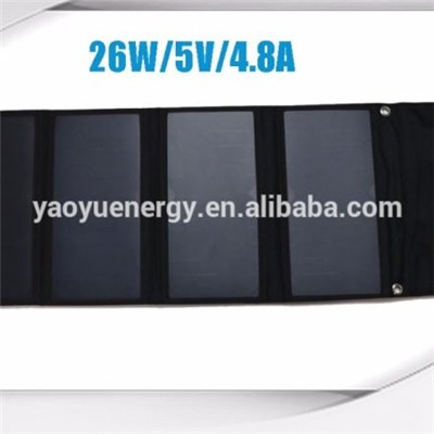 Folding Solar Panel Charger For Laptop Mobile Phone