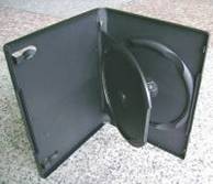 14mm Double Black DVD Case with Insert
