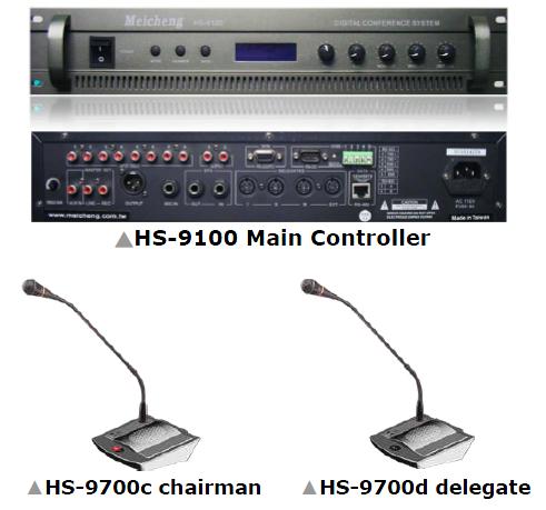 Multifunction Desktop Conference System HS-9100 HS-9700 Series