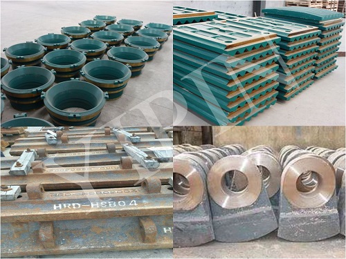 High-quality wear-resistant high manganese steel castings for crushers