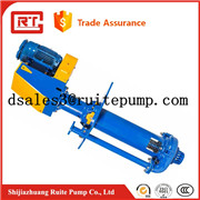 Rubber Lined Slurry Centrifugal Vertical Pump