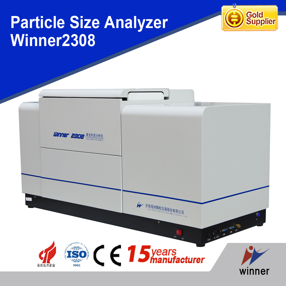 Winner2308 dry wet sampling dispersion system laser particle size analyzer
