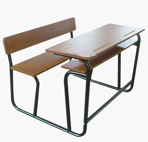 dual school furniture student desk with chair