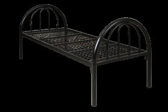 black single metal simple bed manufacturers 
