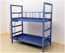 strong durable metal bunk bed for prison 