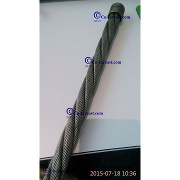 Flat No-rotating Steel Wire Rope 4v*48s