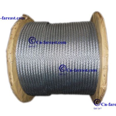 Hot Dipped Galvanized Steel Wire Rope 6*12