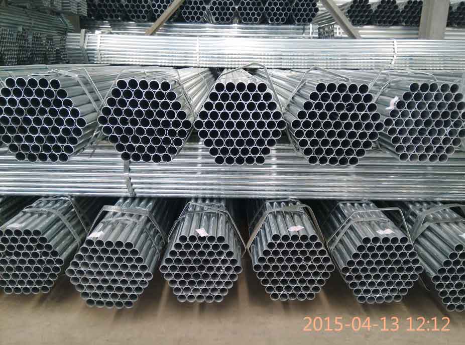 1/2-10 pre galvanized round pipe in China Dongpengboda