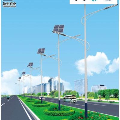 12W 4 Meter Single Arm Solar Street Lights