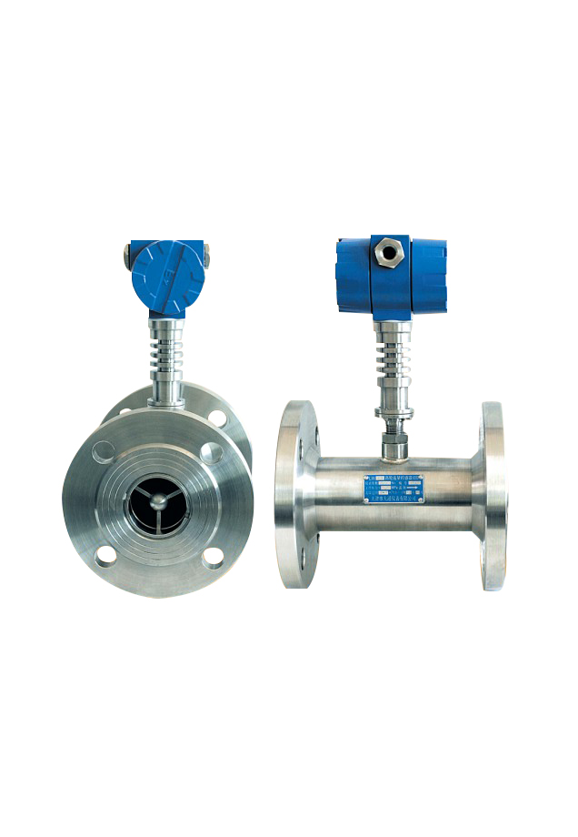 Liquid turbine flow meter/4-20mA signal output/Metering water/304 Full stainless steel material/battery powered