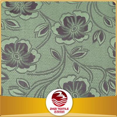 80% Polyester 20% Cotton Green Color Upholstery Home Fabric