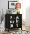Two Door Accent Cabinet/ Furniture/home Storage,Urban Style Living Callie Large Cabinet 34IN Wide