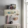 Urban Style Living Dutchman Wall/home Storage 40.38IN Wide,Wal Shelf with Bench