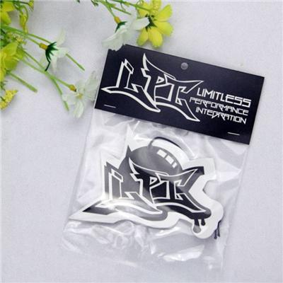 Hanging Paper Car Air Freshener With Logo For Promotional
