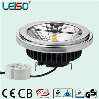 LEISO New Design SCOB LED Spotlight 15W Standard Size CRI 80 To 98Ra And Customized CCT With Dimmable And Non-dimmable G53 Base External Drive