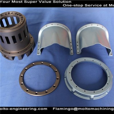 Heat Treated Car Engine Cover parts