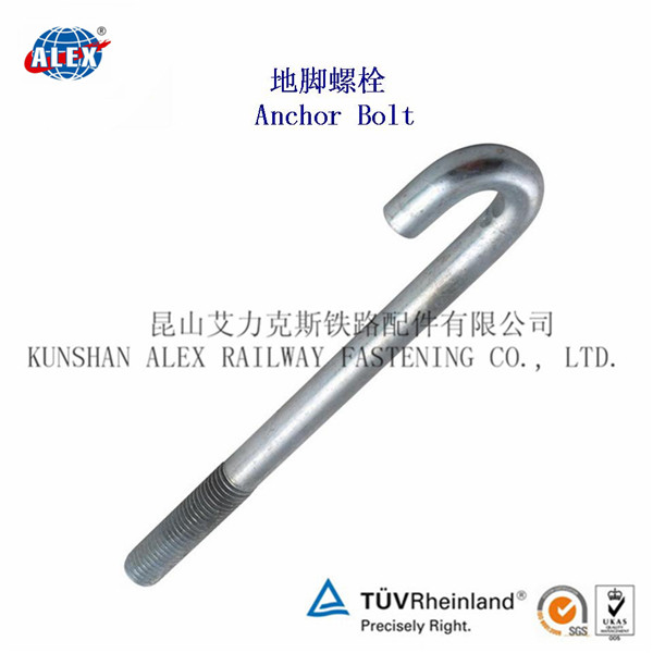 J type anchor bolt