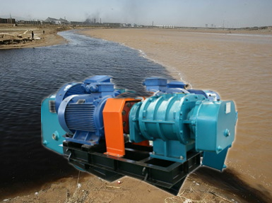 Roots Blower for sewage water treatment,Sewage treatment from Zhangqiu Fengyuan
