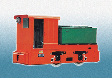 5T explosion-proof electric locomotive with resistance control and chopping speed control