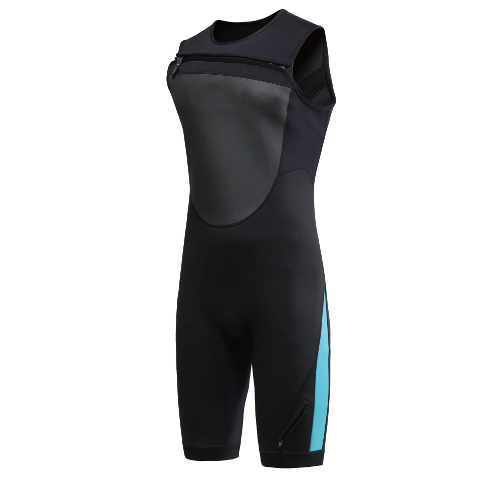 3mm  shorty without sleeve super stretch diving and surfing neoprene wetsuit