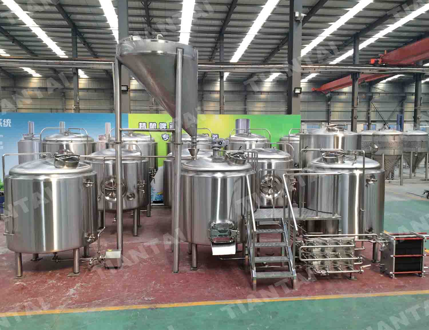 3500L Stainless Steel brewhouse system