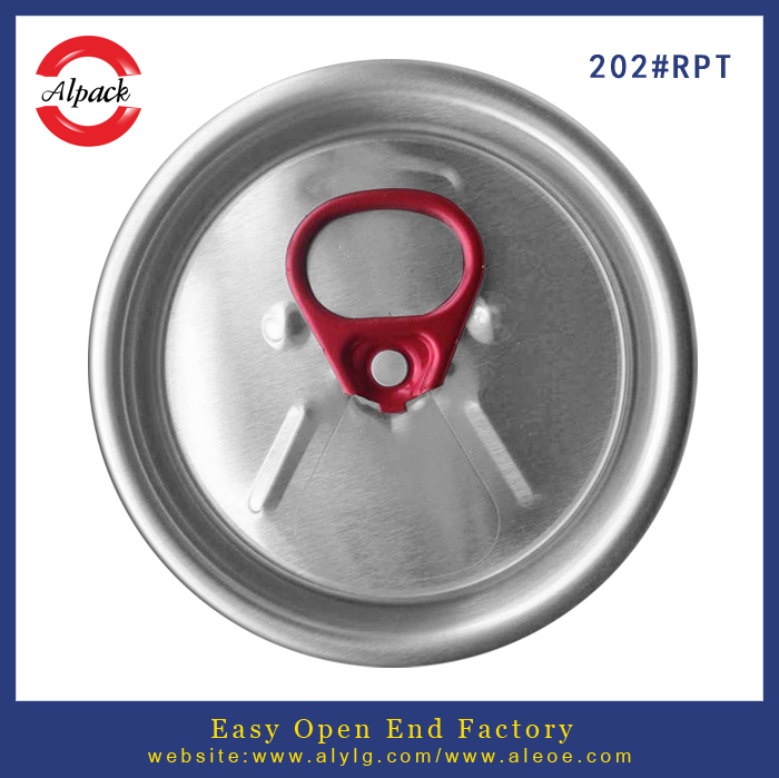 202# beverage easy open can lid