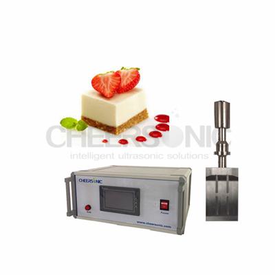 Ultrasonic Cheesecake Cutting Machine Ultrasonic Food Slitting Machine