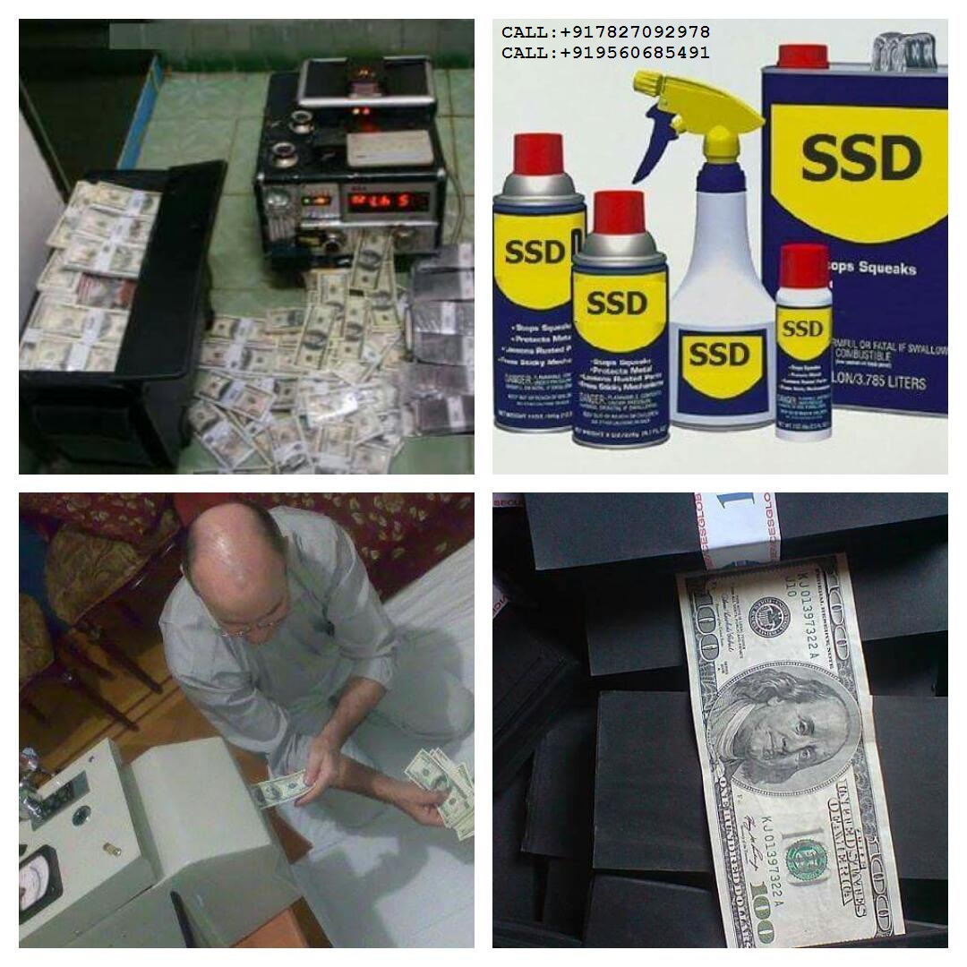 SSD CHEMICAL SOLUTION FOR CLEANING BLACK CURRENCIES