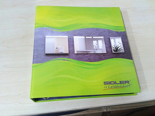 Cheap binder printing for brochures company in china
