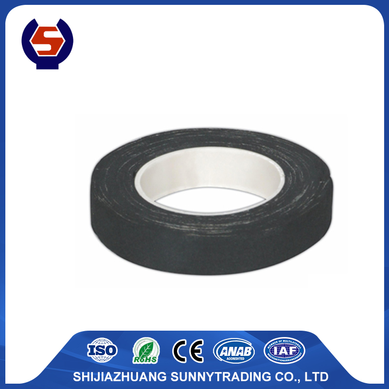 0.38mm thickness friction tape of rubber adhesive