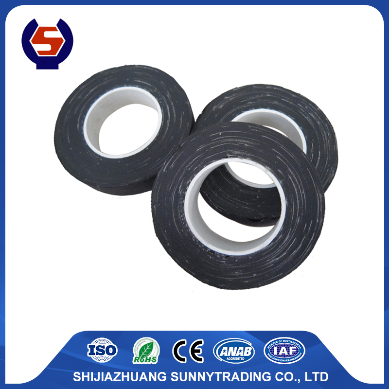 Russia popular 100g black fabric rubber insulation tape